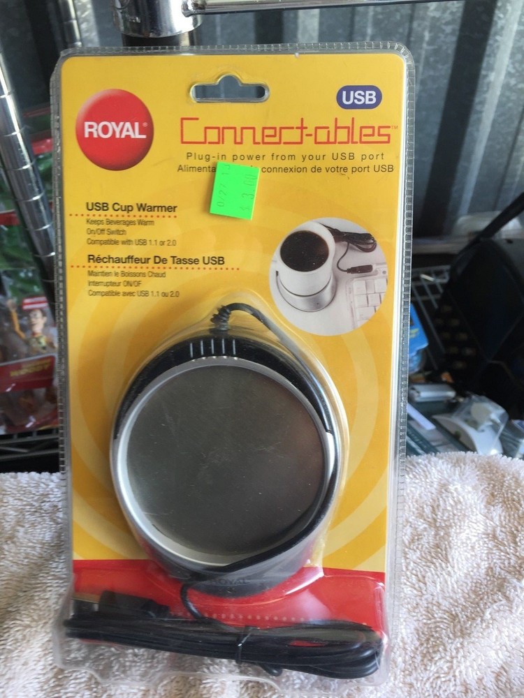 Royal Electric USB Drink Warmer W-3