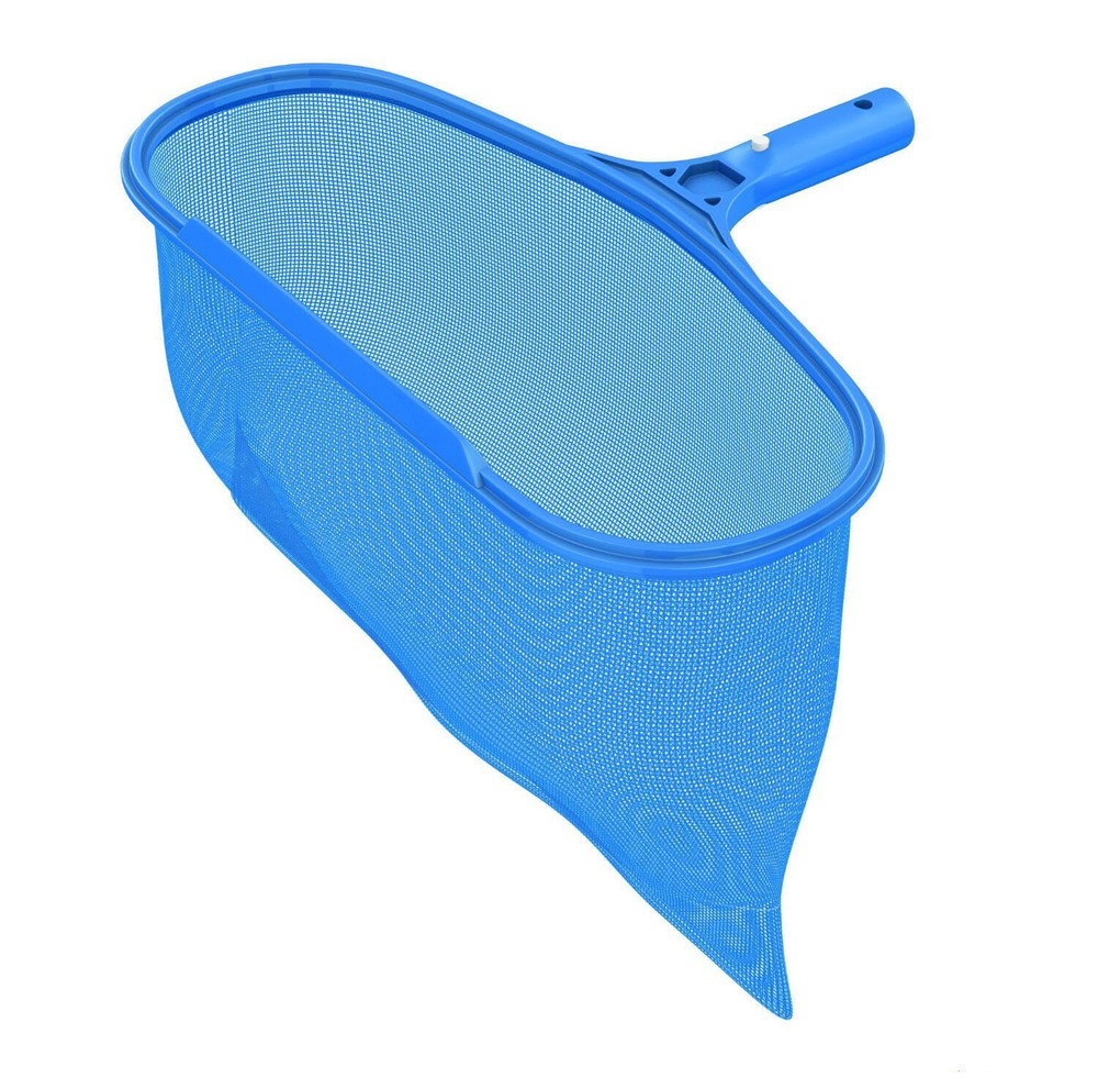 Pool Spa Skimmer Leaf Rake with Ultra Durable Deep Net & Sturdy Polymer Frame