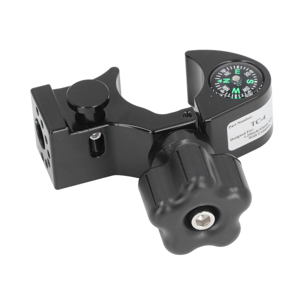 32mm Range Pole Cradle Bracket Aluminum Alloy Universal Data Collector Cradle