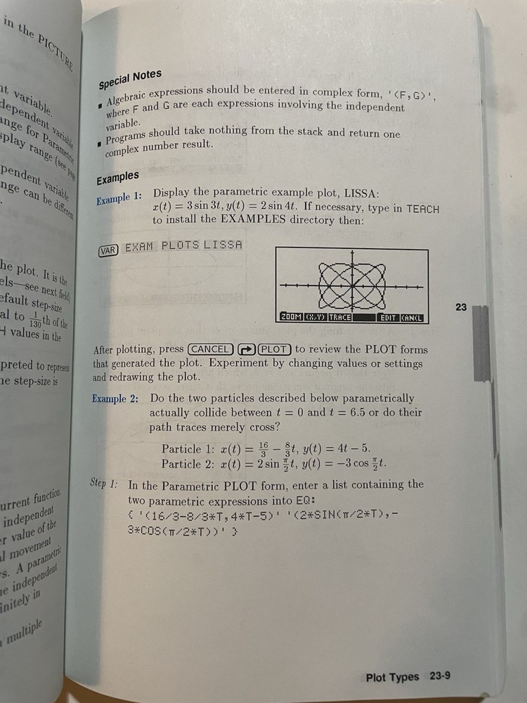 Hewlett Packard HP 48G Programmable Graphing Calculator User’s Guide 8th Ed