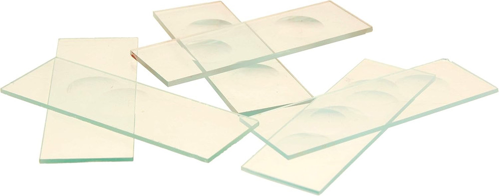 Microscope Slides with Single Concavity, 10/PK