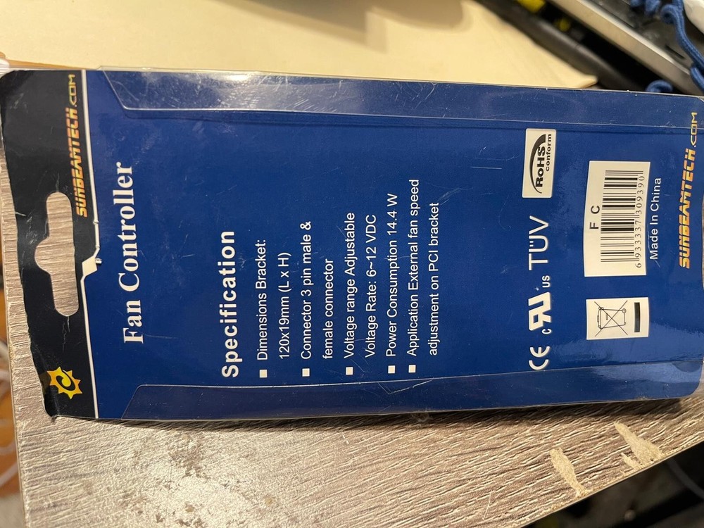 fan controller sunbeamtech