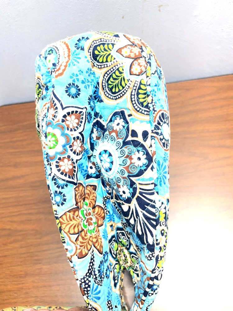 Vera Bradley Purse, Blue Paisley Pattern