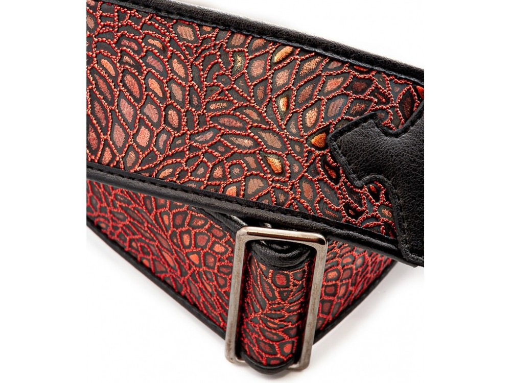 RightOn! Talisman Alien Red Guitar Strap