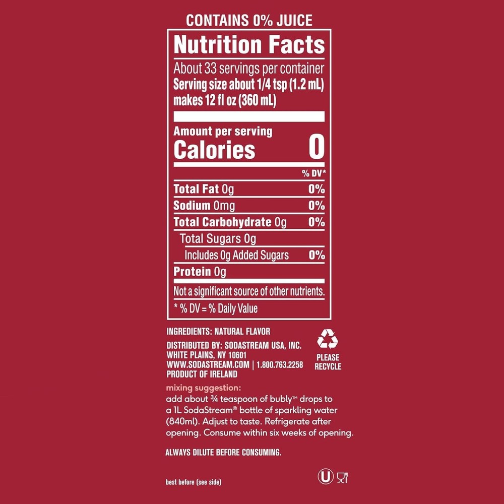 bubly Drops, Grapefruit, 1.36oz Pack of 3