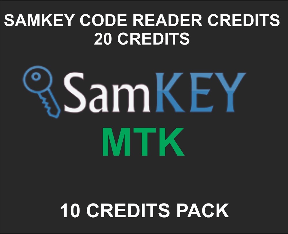 SamKey MTK Credit Pack, 10 Credits