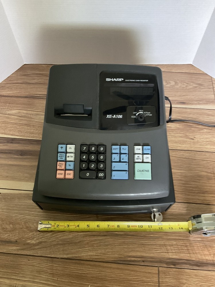 Sharp XE-A106 Cash Register NOT Working