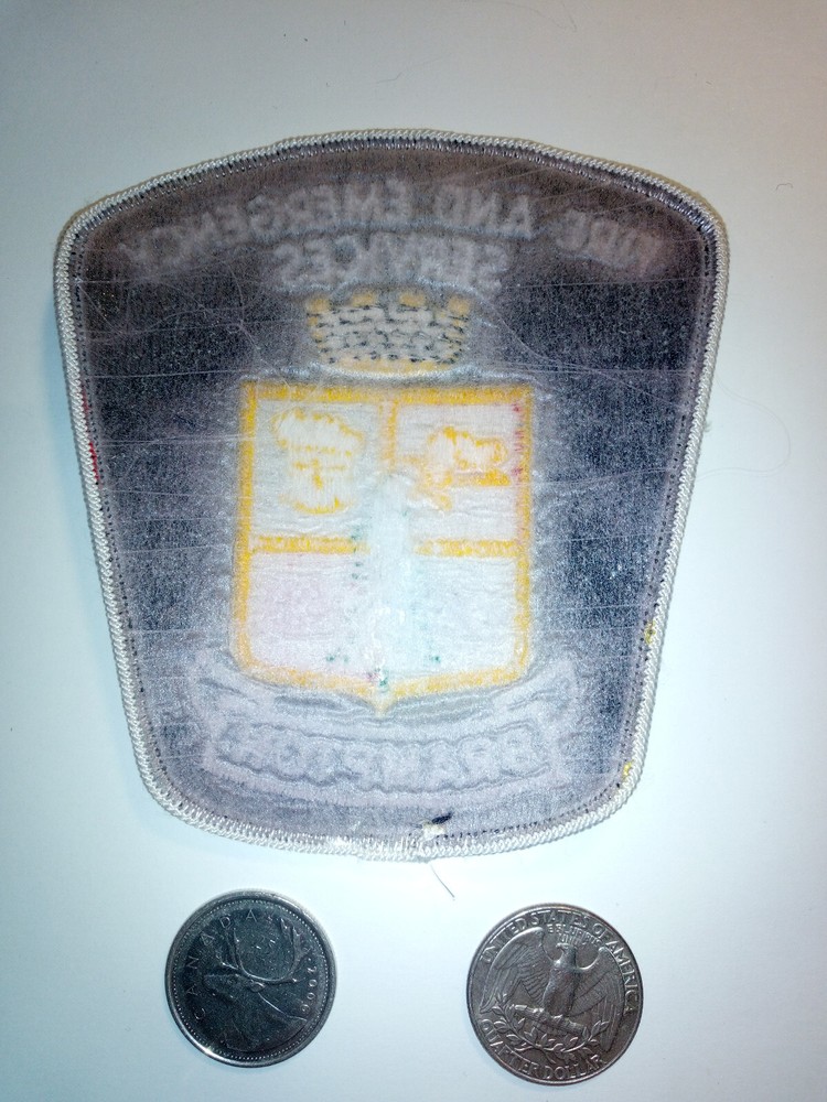 Brampton Fire & Emergency Services Patch Badge Crest