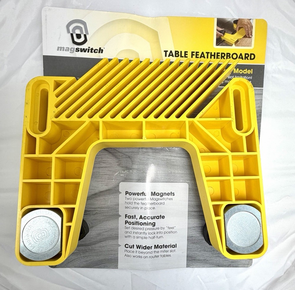 Magswitch Pro Table Featherboard With Vertical Featherboard Attachment