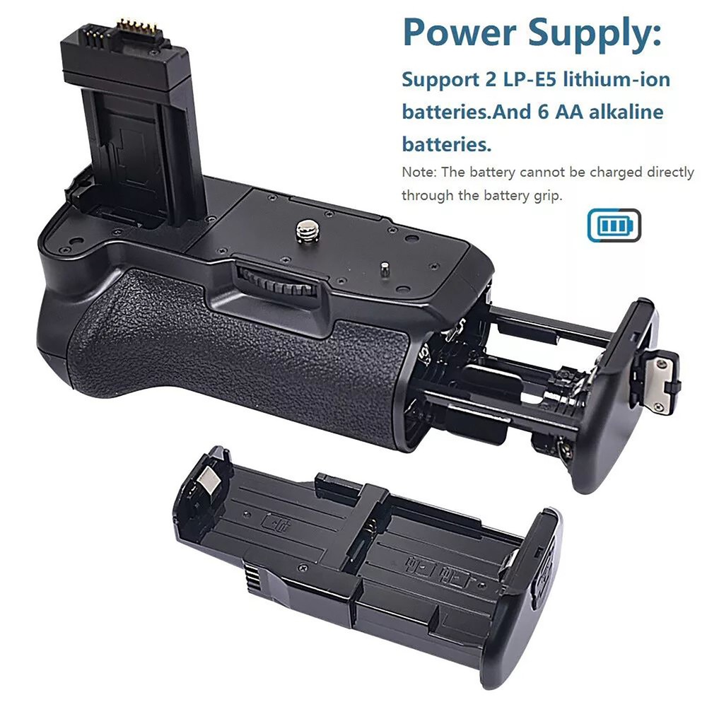 BGE5 Vertical Battery Grip Holder Accessory For Canon EOS 450D 500D 1000D Camera