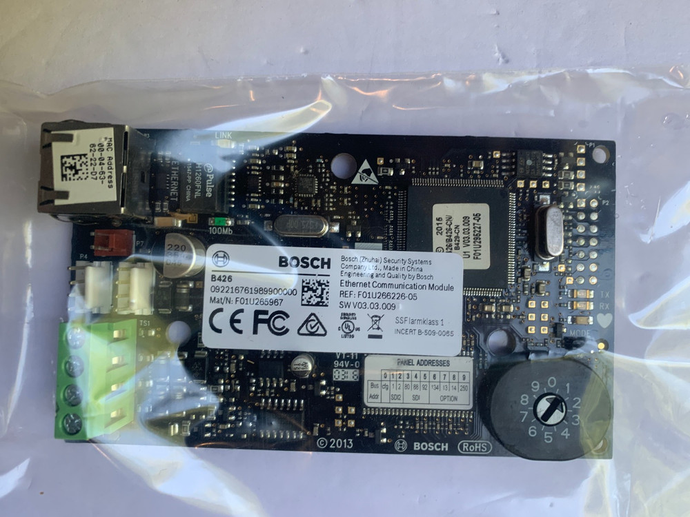 Bosch B426 Ethernet Communication Module for Control Panels