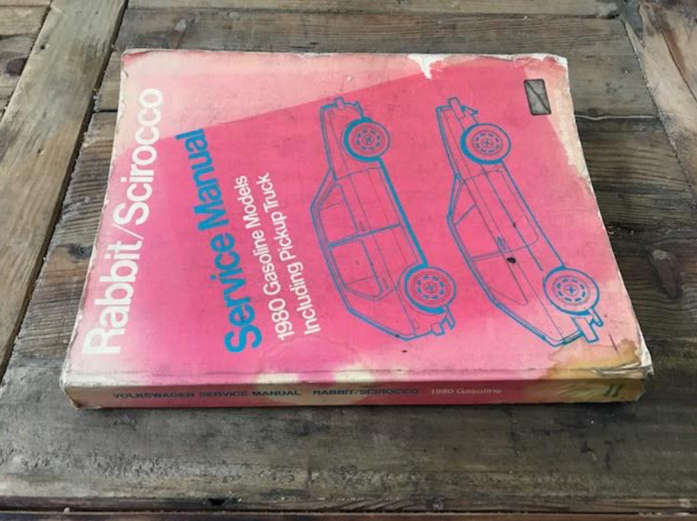 1980 RABBIT SCIROCCO SERVICE MANUAL