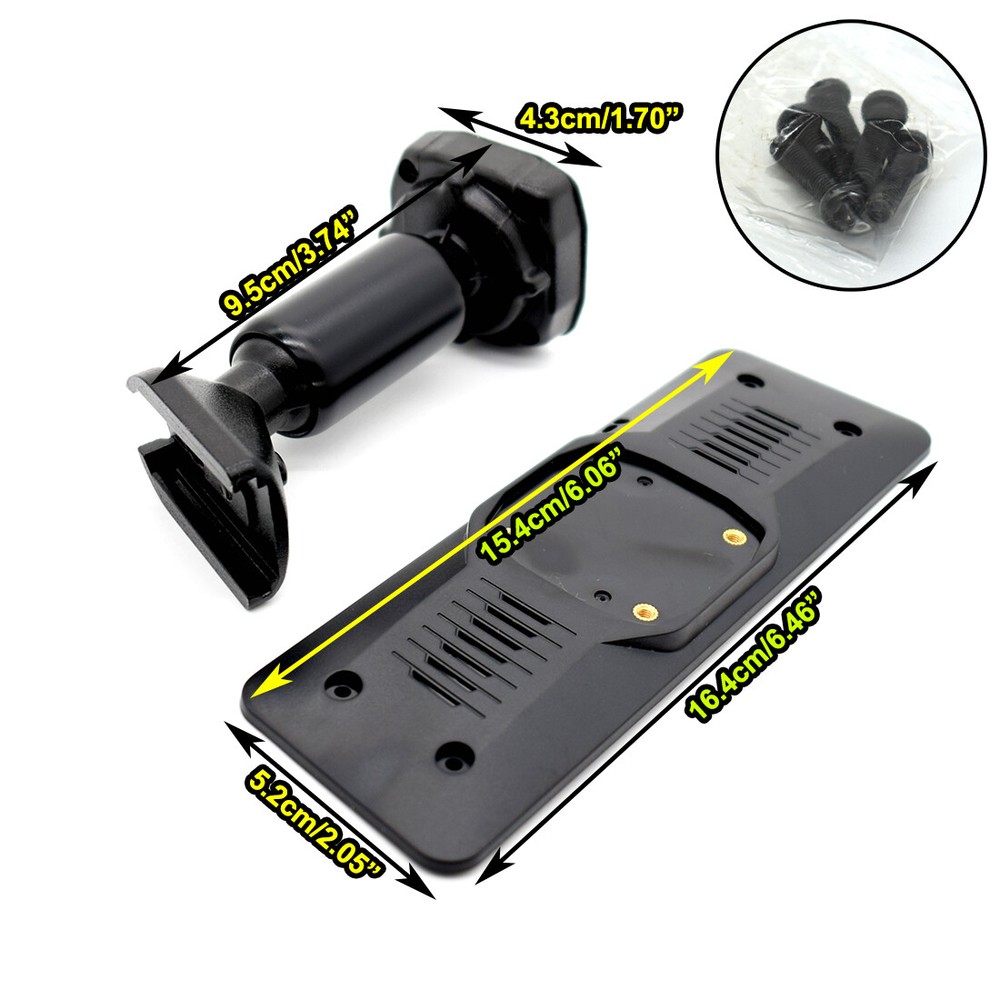 Interior Car DVR Rear View Mirror Mounting Bracket Back Plate Panel Recorder US-