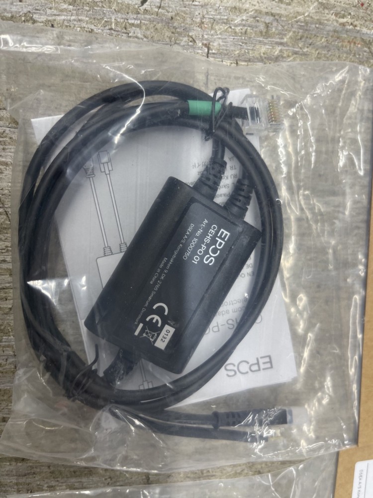 2pcs EPOS Ploycom Electronic Hook Switch CEHS-PO 01 1000750 phone cable new