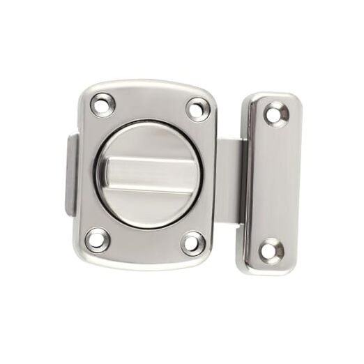 Gate Latch Slide Bolt Latches Lock,Safety Double Sided Small Size Brushed