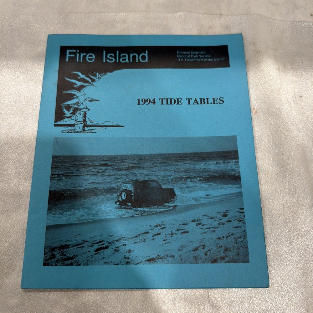 1994 Fire Island Tide Tables