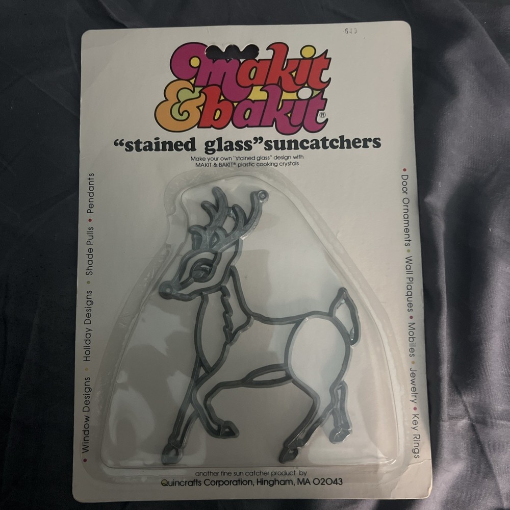 Vintage “Stained Glass” Suncatcher Frame