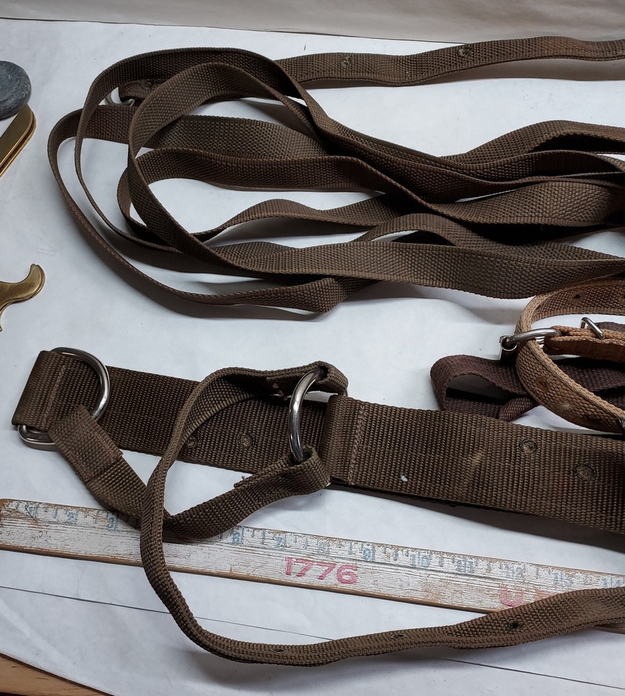 Nylon Sawbuck Saddle straps