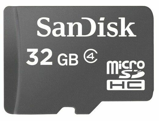 SanDisk 32GB Class 4 - microSDHC Memory Card- (SDSDQM-032G-B35)