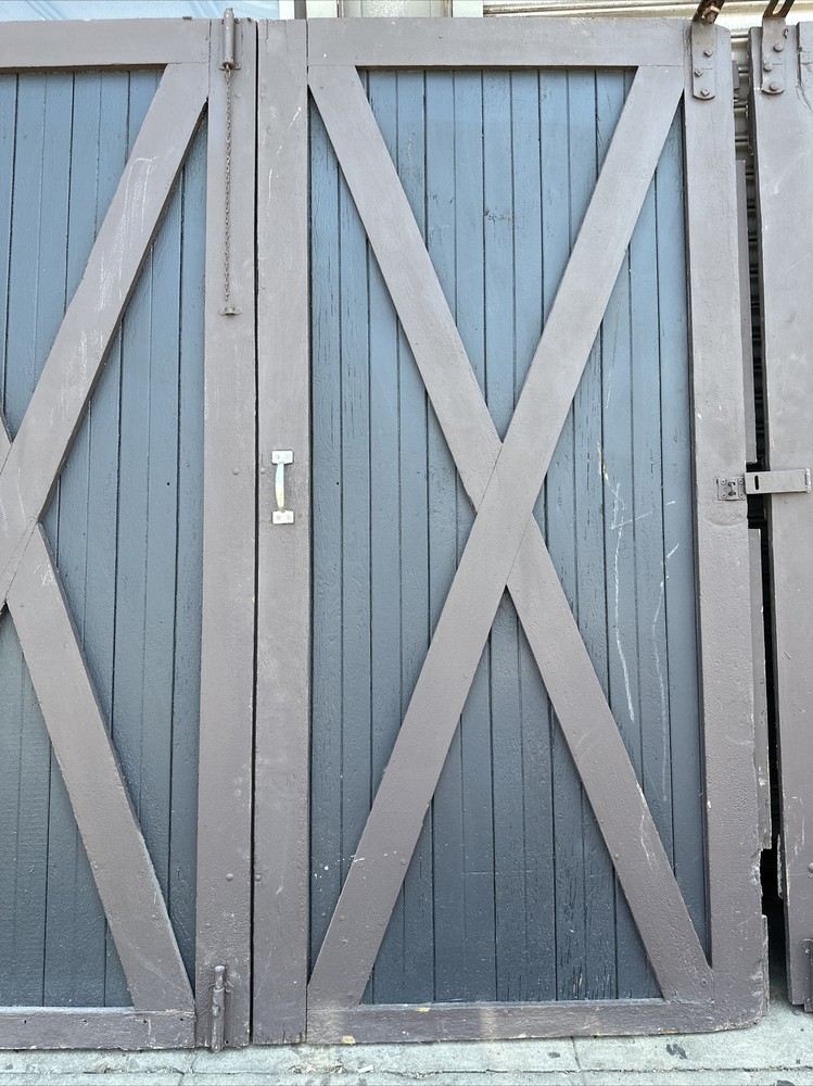 Garage Doors old 1920's bifold Garage Doors /Barn doors