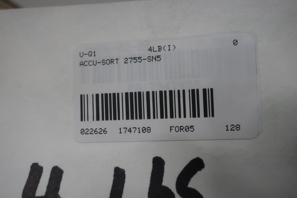 Accu-sort 2755-SN5 Bar Code Scanner