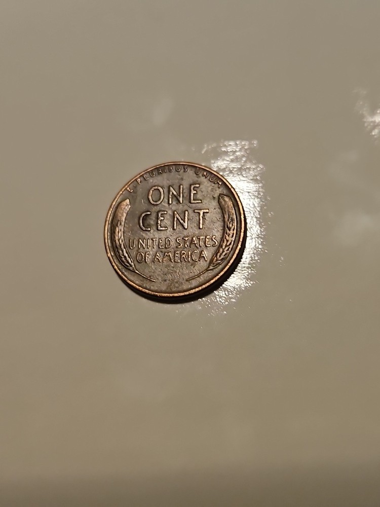 1957-D 1C RD Lincoln Cent