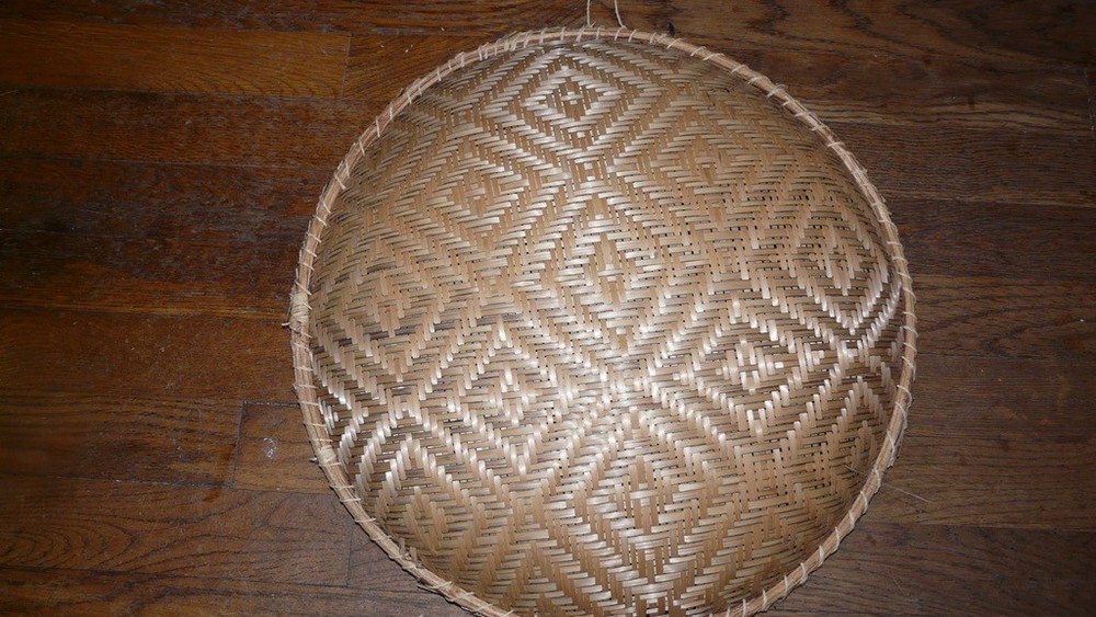 BORA PERU AMAZON INDIAN LARGE GATHERING BASKET