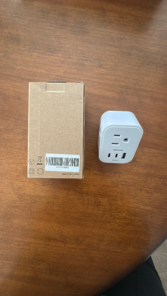 BESHON Multi Plug Outlet Extender 2-Pack