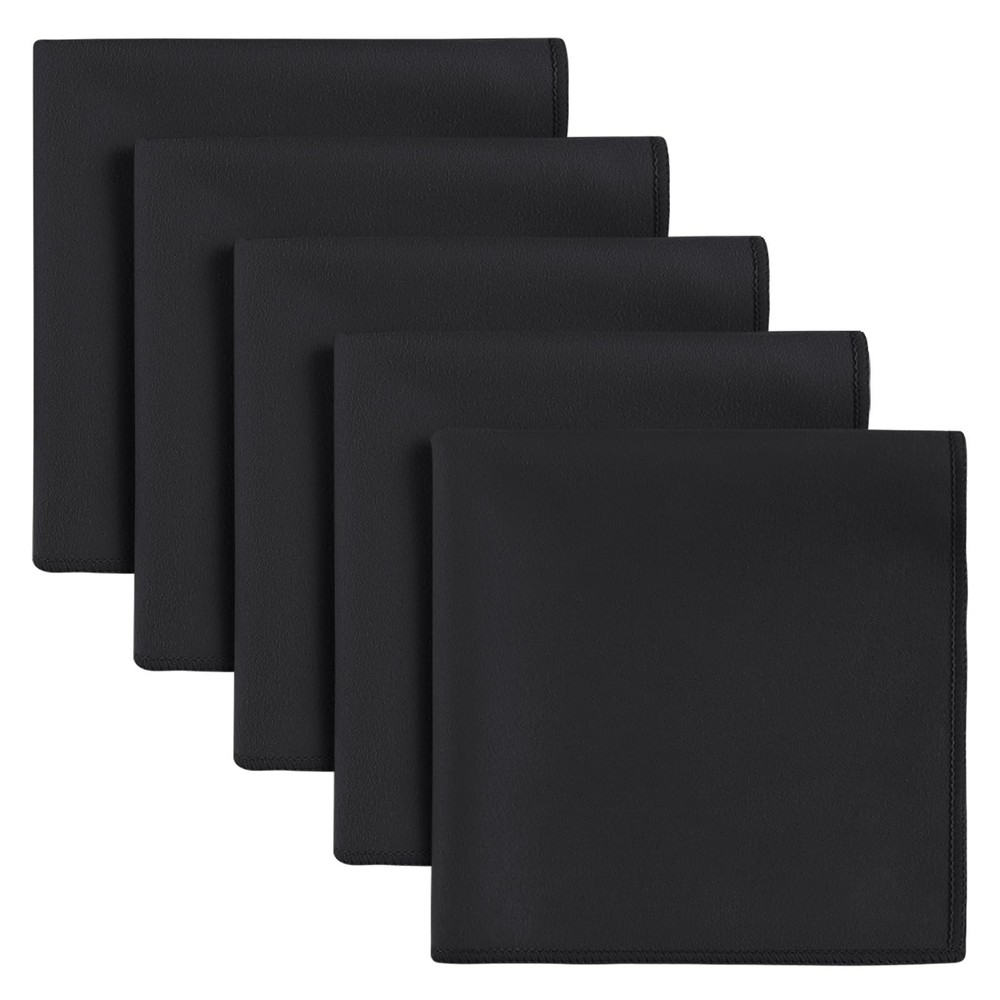 DoreenBeads Sweat Absorbing Handkerchiefs, 5Pcs Small Quick Drying Microfiber...