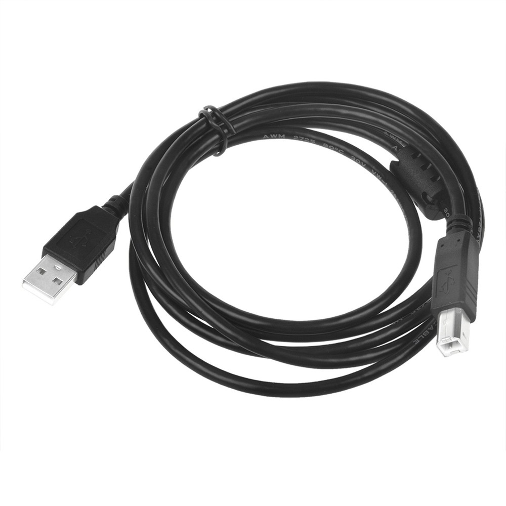 6ft USB Cable Cord for Numark DJ2GO2 Touch Compact 2 Deck USB DJ Controller