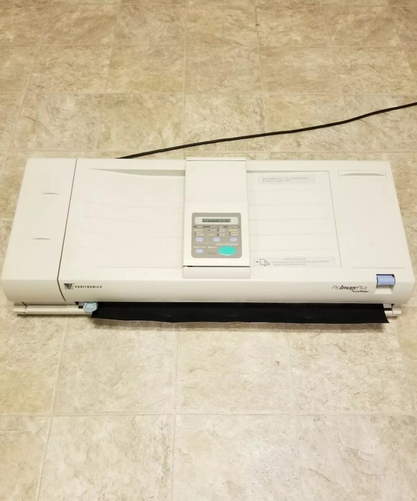 VARITRONICS PROIMAGEPLUS PLUS POSTER PRINTER FULLY FUNCTIONAL!!! SEE PICTURES!!!