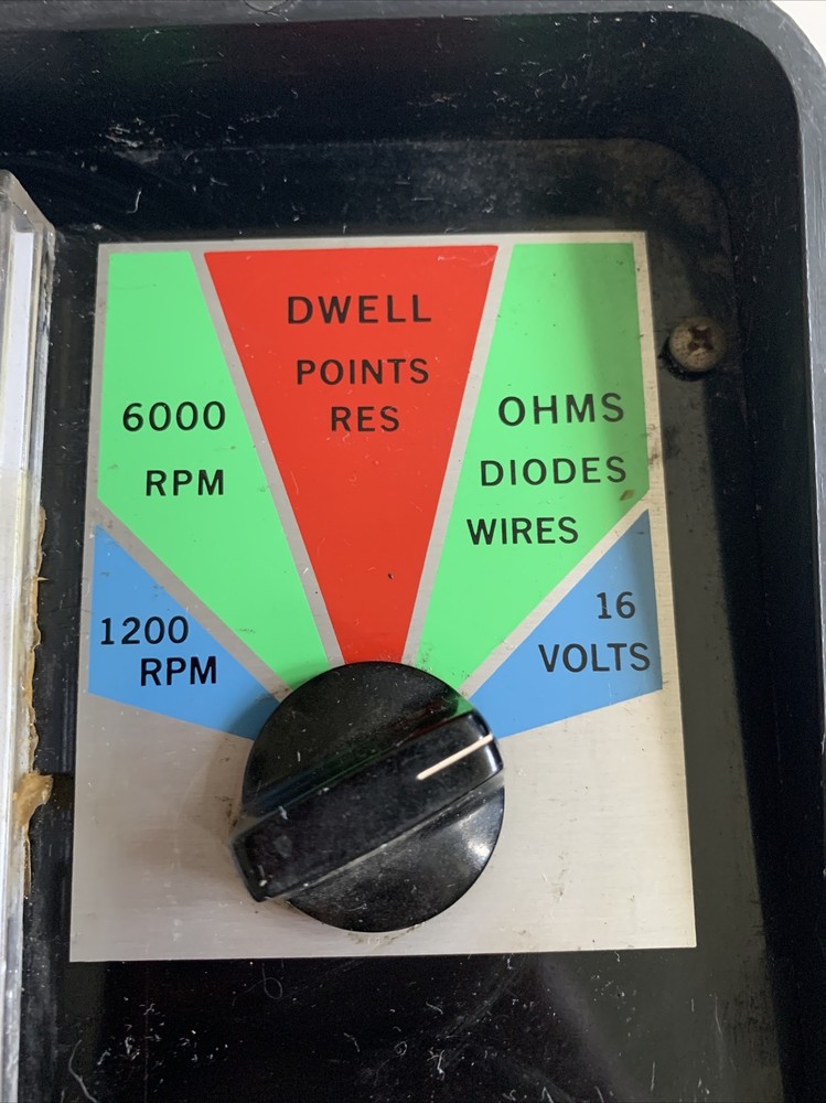 Instrument Design Engine Analyzer Model-666 4-8 Cylinders Untested