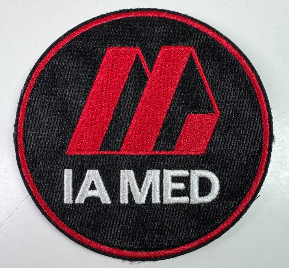 IA MED Training Hook & Loop Patch BB5