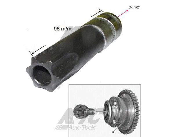 BENZ (M271) CRANKSHAFT FRONT GEAR WHEEL SOCKET