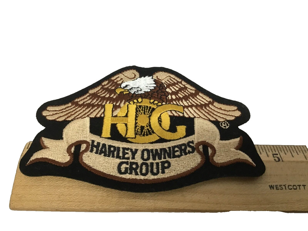 Harley Davidson Harley Owners Group Eagle Embroidered Patch