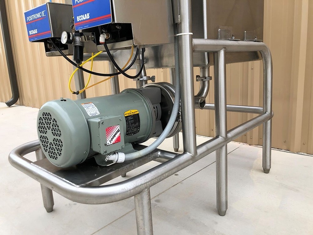 Ecolab Model C Single Tank CIP System, Clean In Place Process Skid