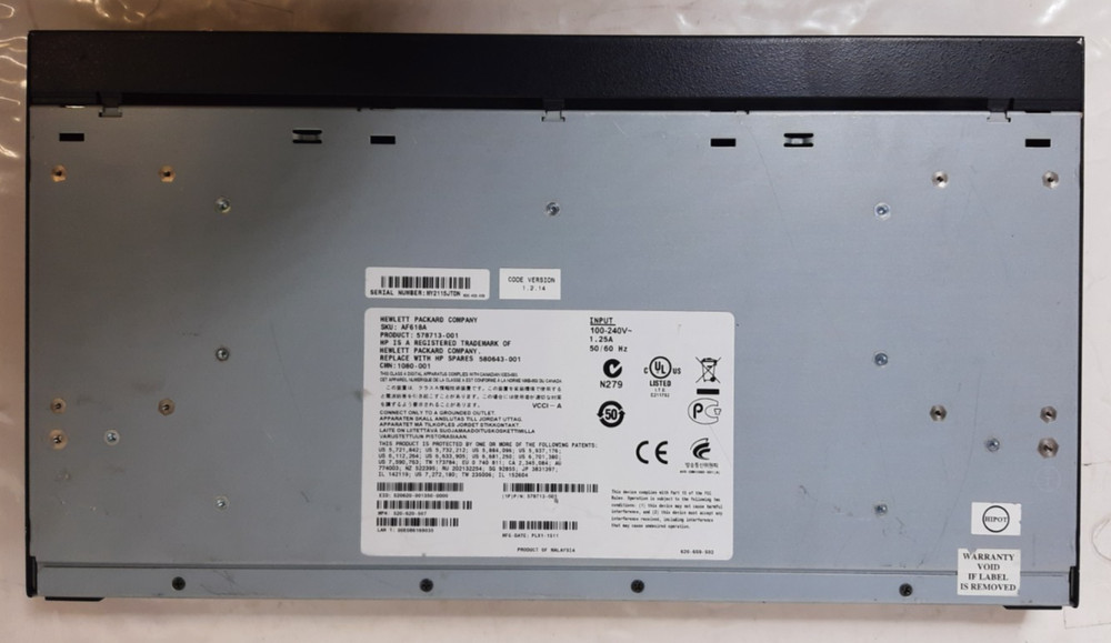 HP Server Console Switch G2 0x2x16 (AF618A) KVM Switch 16-Port