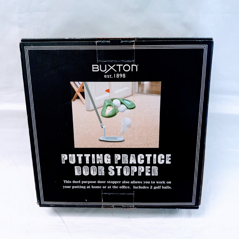 Buxton Putting Practice Door Stopper Include 2 Golf Balls