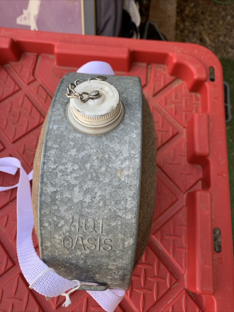 Vintage Oasis 4 Quart Canteen Not Original Strap