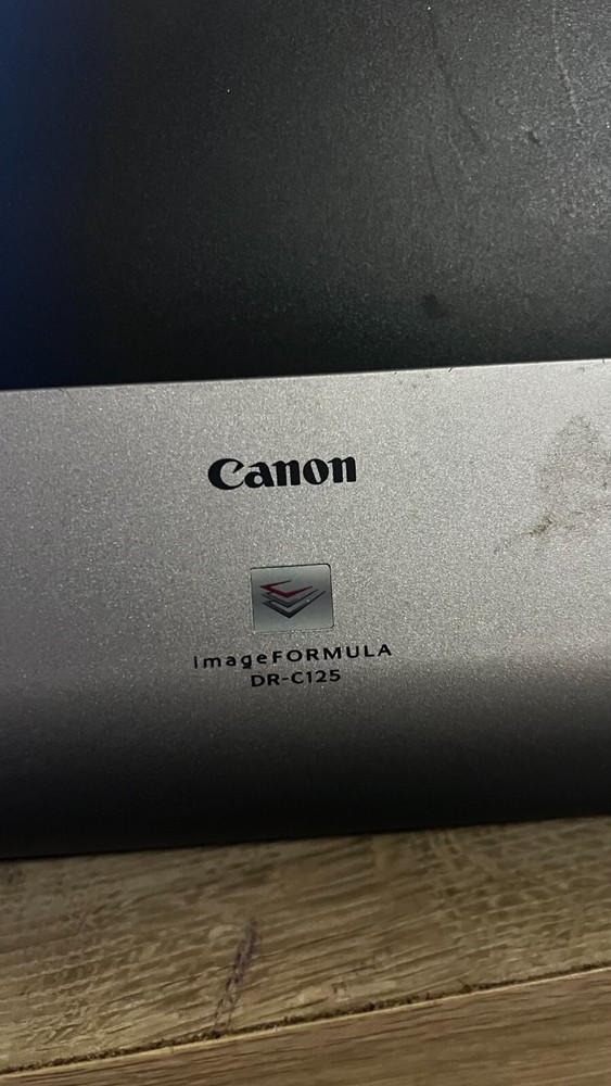 Canon Document Scanner imageFORMULA DR-C125 W/ AC Adapter