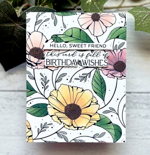 SPELLBINDERS BetterPress COSMOS BACKDROP Letterpress Plate +5pc LAYERED STENCILS