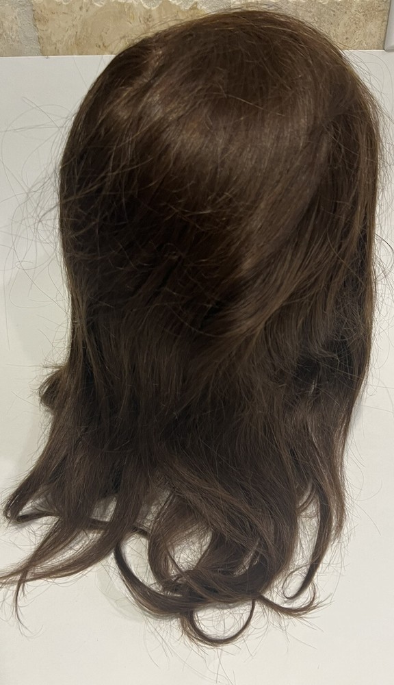 Abe 100% human hair mannequin head