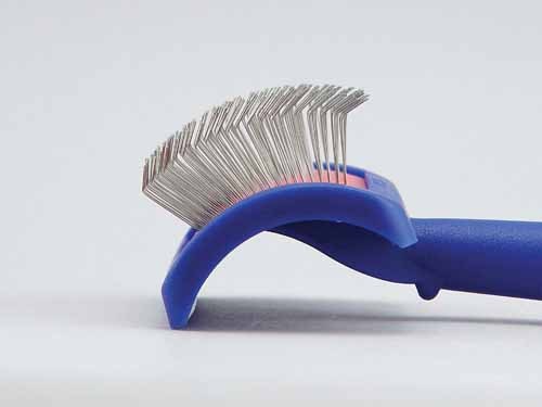 Show Tech DOG CAT Grooming"Tuffer Than Tangles" Regular MEDIUM PIN SLICKER BRUSH