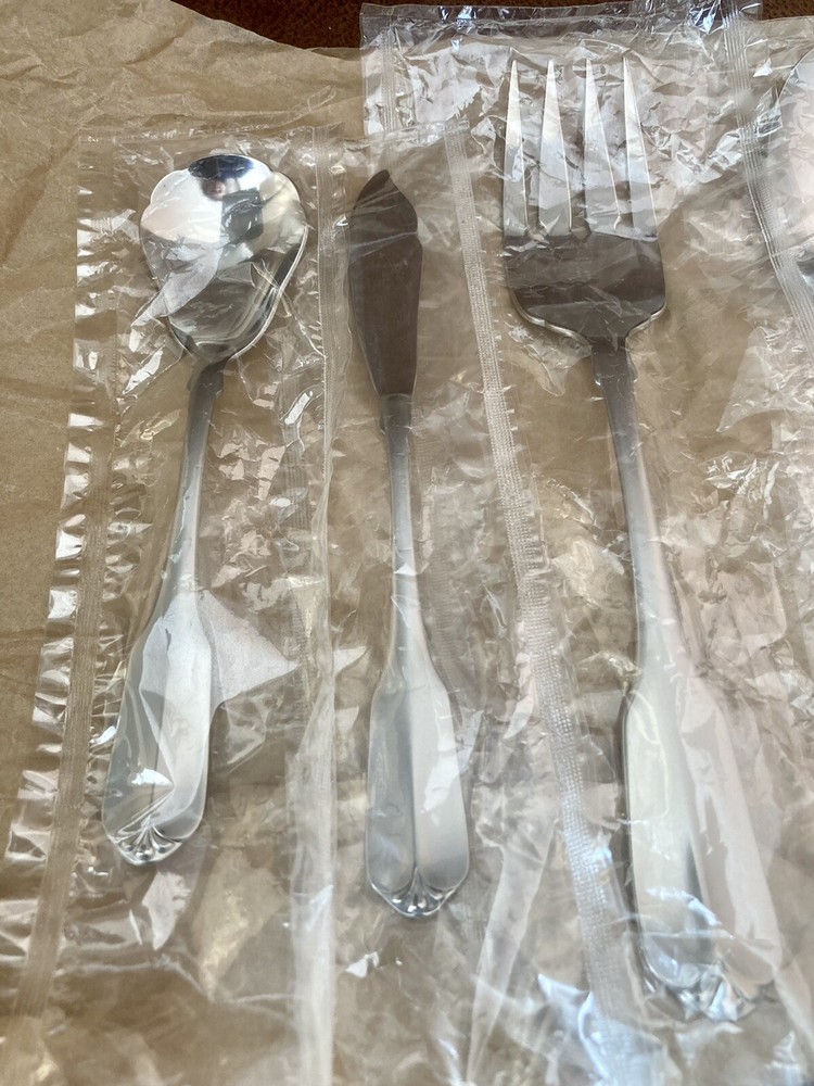 Oneida Wm A Rogers Gloria/Darien Satin 5 Pc. Hostess Set