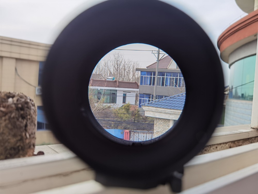 1-4x32 EL-DR Type Scope, 1-4x Variable Magnification Rifle Scope with Red Cross