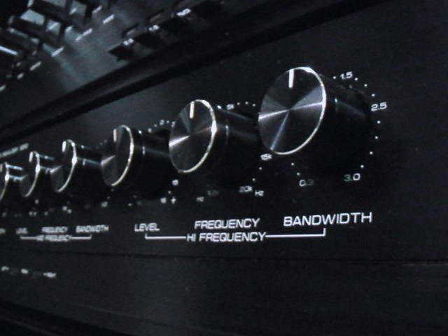 SAE 180 Parametric Equalizer with Wooden Side Panels. Uber Rare!