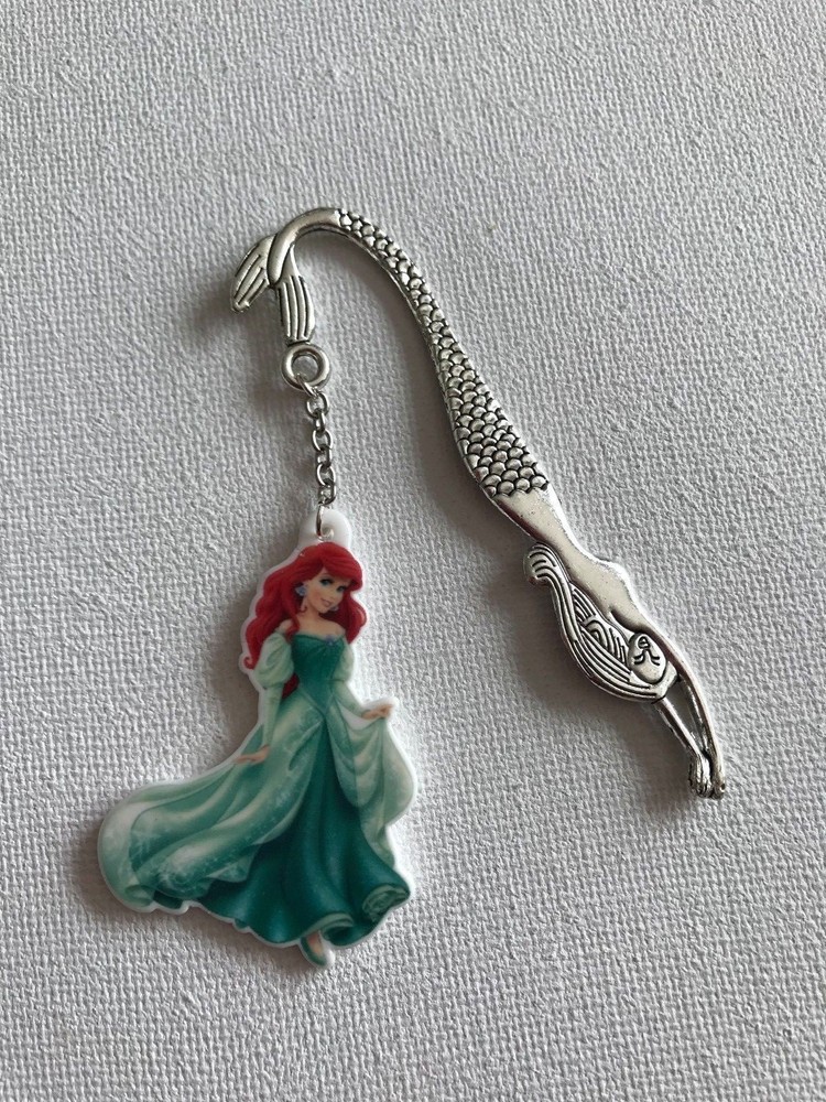 Arial Little Mermaid Shepherd Hook Bookmark