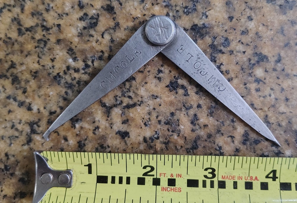 🗽VINTAGE MINI 4" ID/OD CALIPER