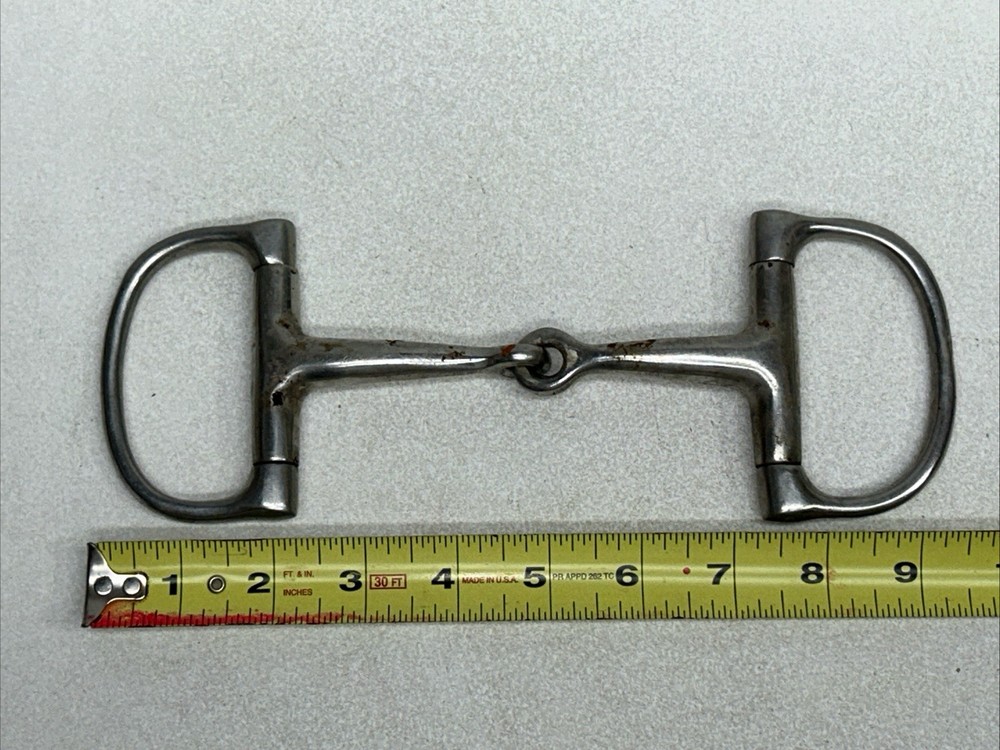 Vintage Horse Bit Silver Tone