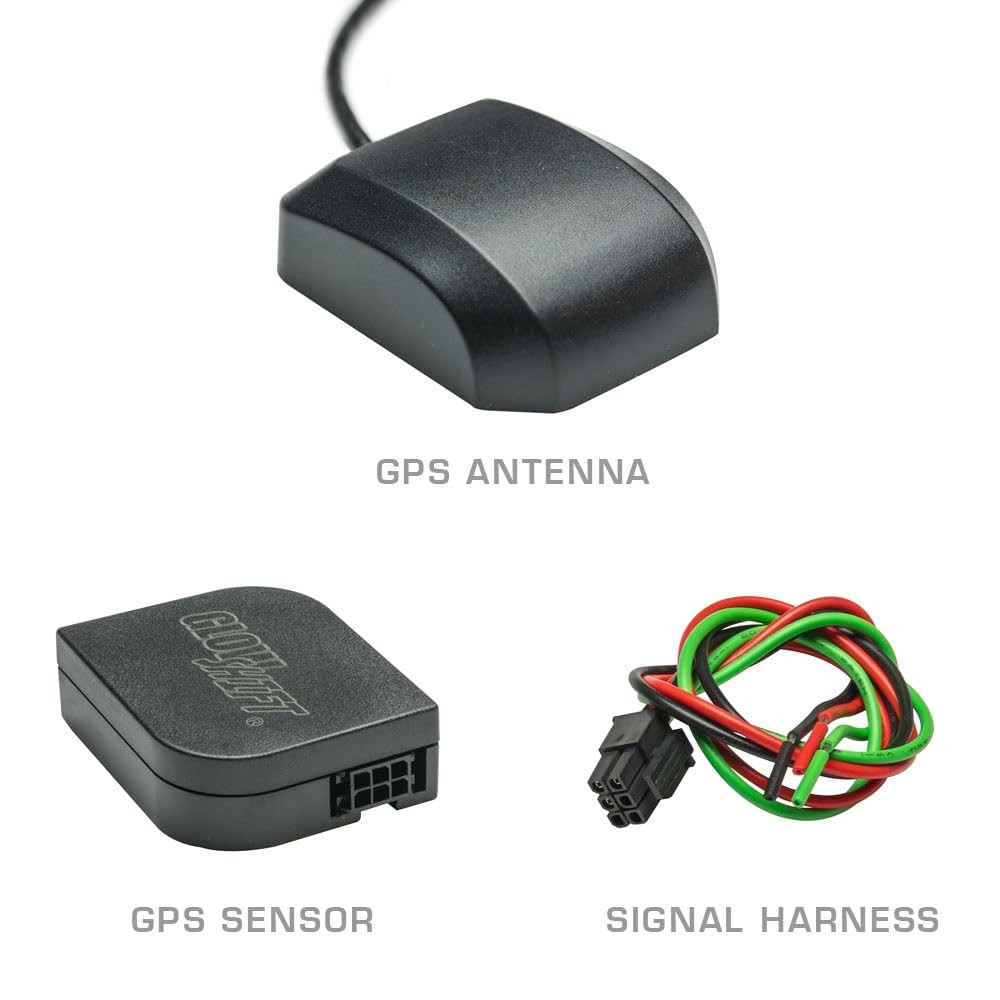 GlowShift GPS Speedometer Sensor Adapter Kit for Speedo Gauges - Acquires...